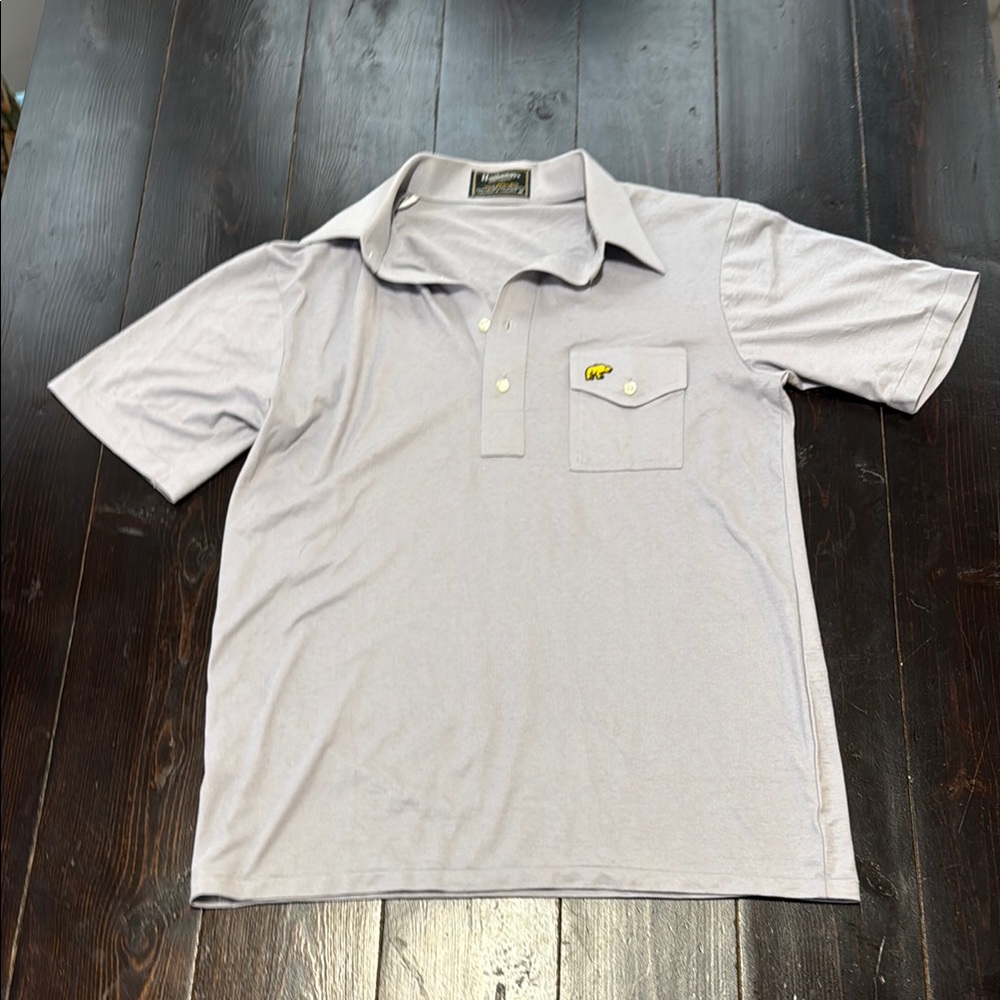 Men's Gray Polo Shirt